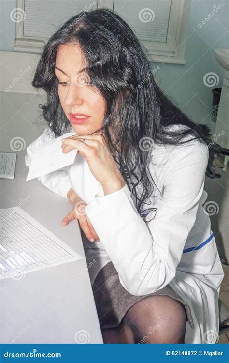 Busty Brunette Doctor Porn Videos .